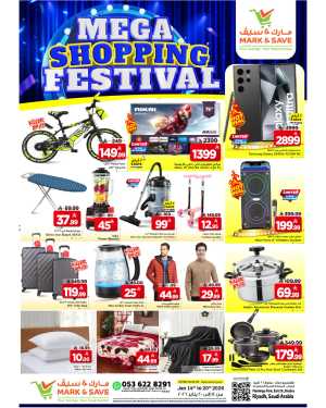 Mega shopping festival In Mark & Save Riyadh