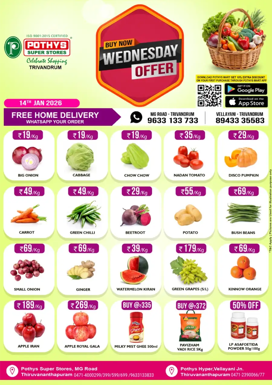 Wednesday Bazaar Deals & Savings