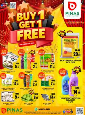 Buy 1 Get 1 Free Double Delight Deals In Pinas Supermarket Riyadh