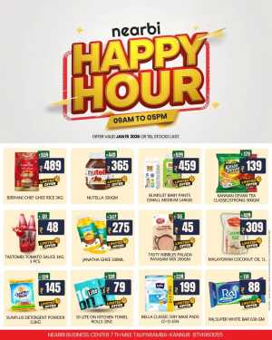 Happy hours sale In Nearbi Hypermarket Kannur