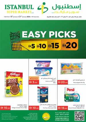 Easy Picks & Value Offers In Istanbul Supermarket Dubai,Abu Dhabi,Sharjah / Ajman,Al Ain,Ras al Khaimah