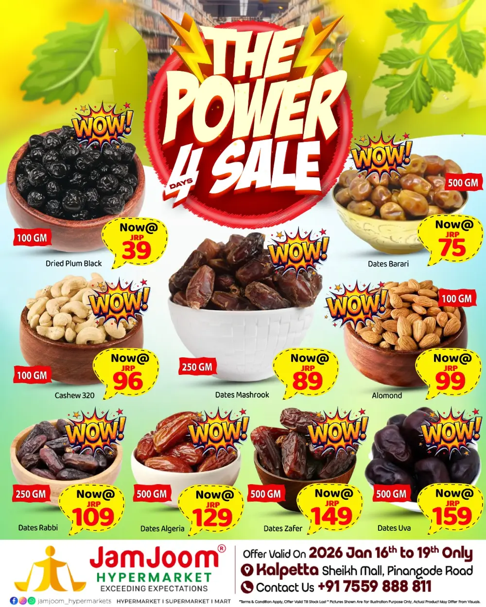 The power 4 days sale