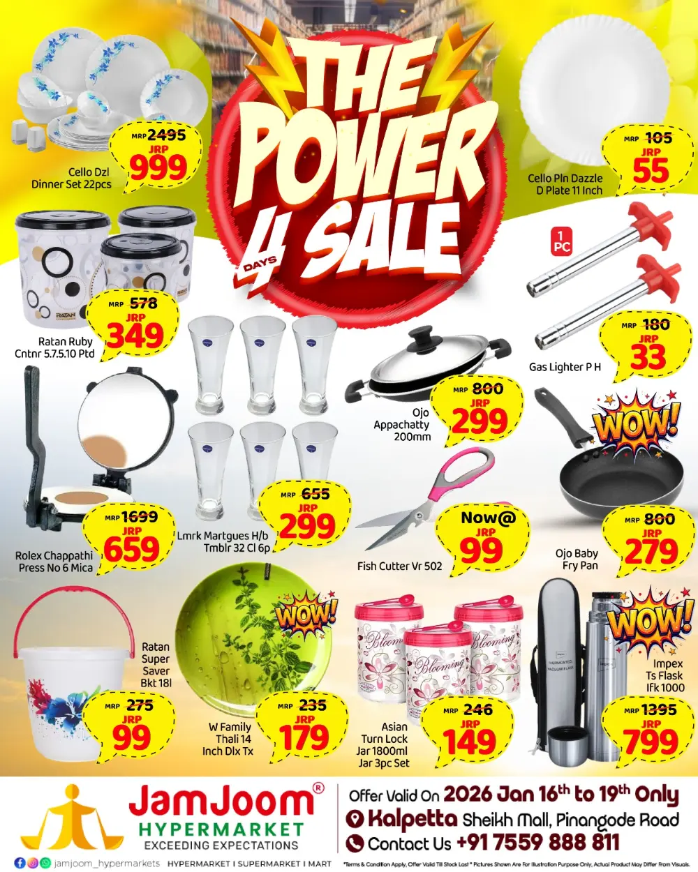The power 4 days sale