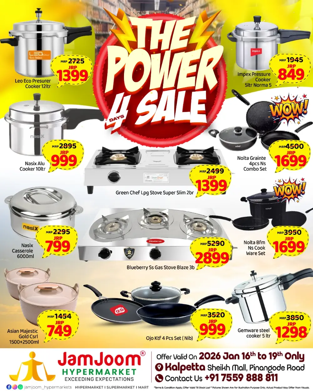 The power 4 days sale