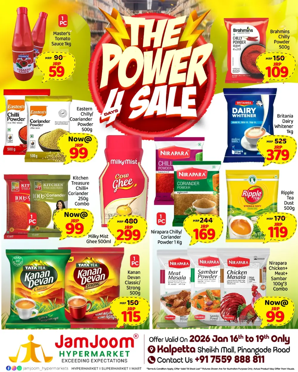 The power 4 days sale
