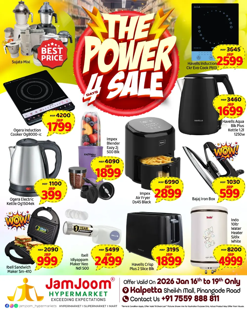 The power 4 days sale