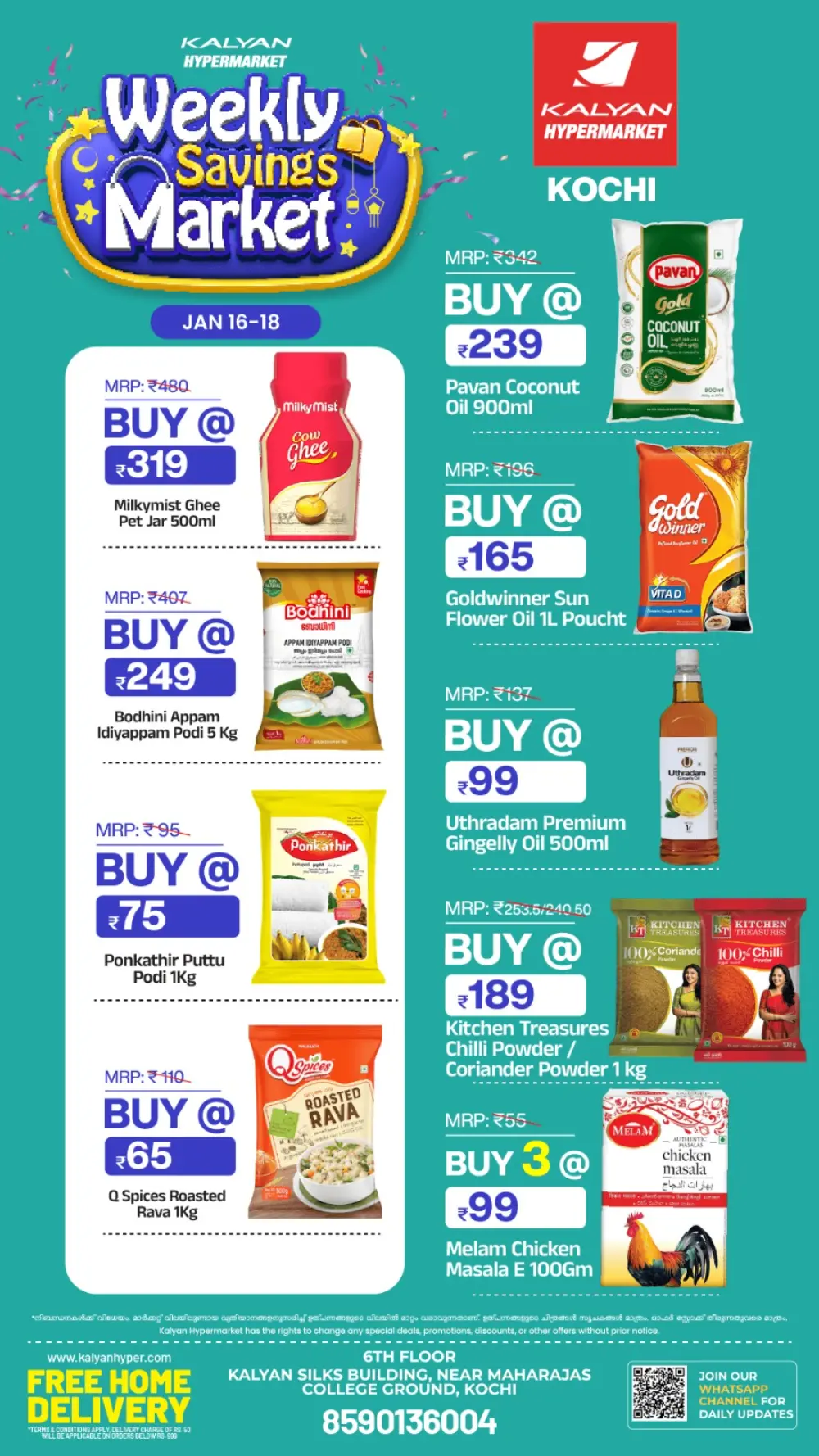 Weekly saving market