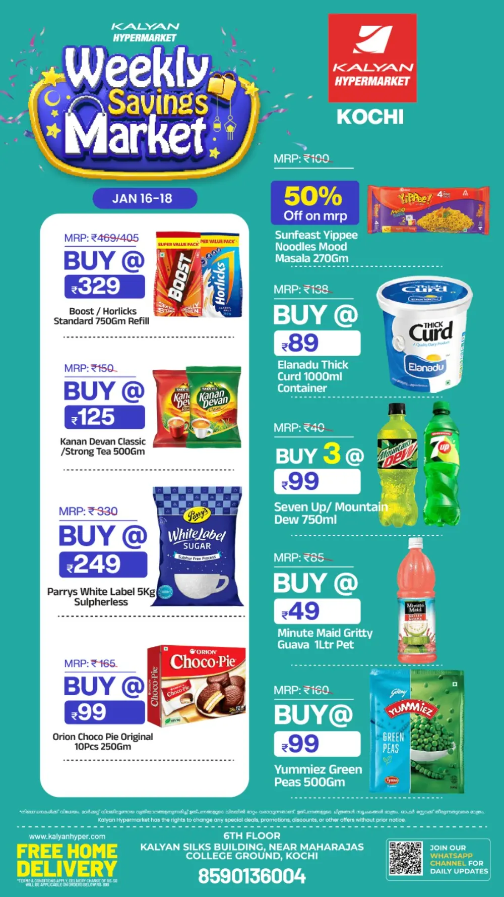 Weekly saving market