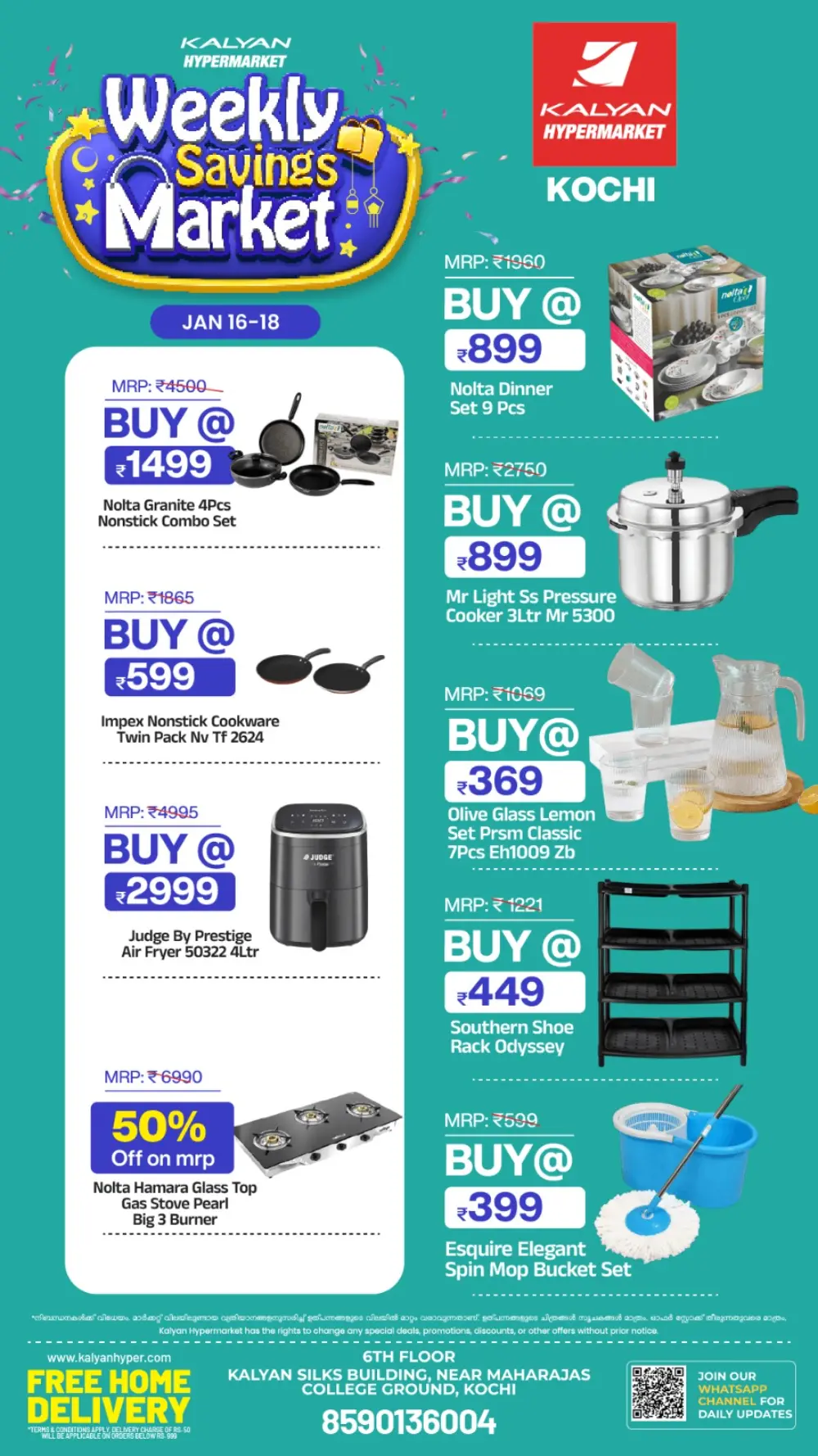 Weekly saving market