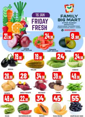Friday fresh In Family Big Mart Calicut