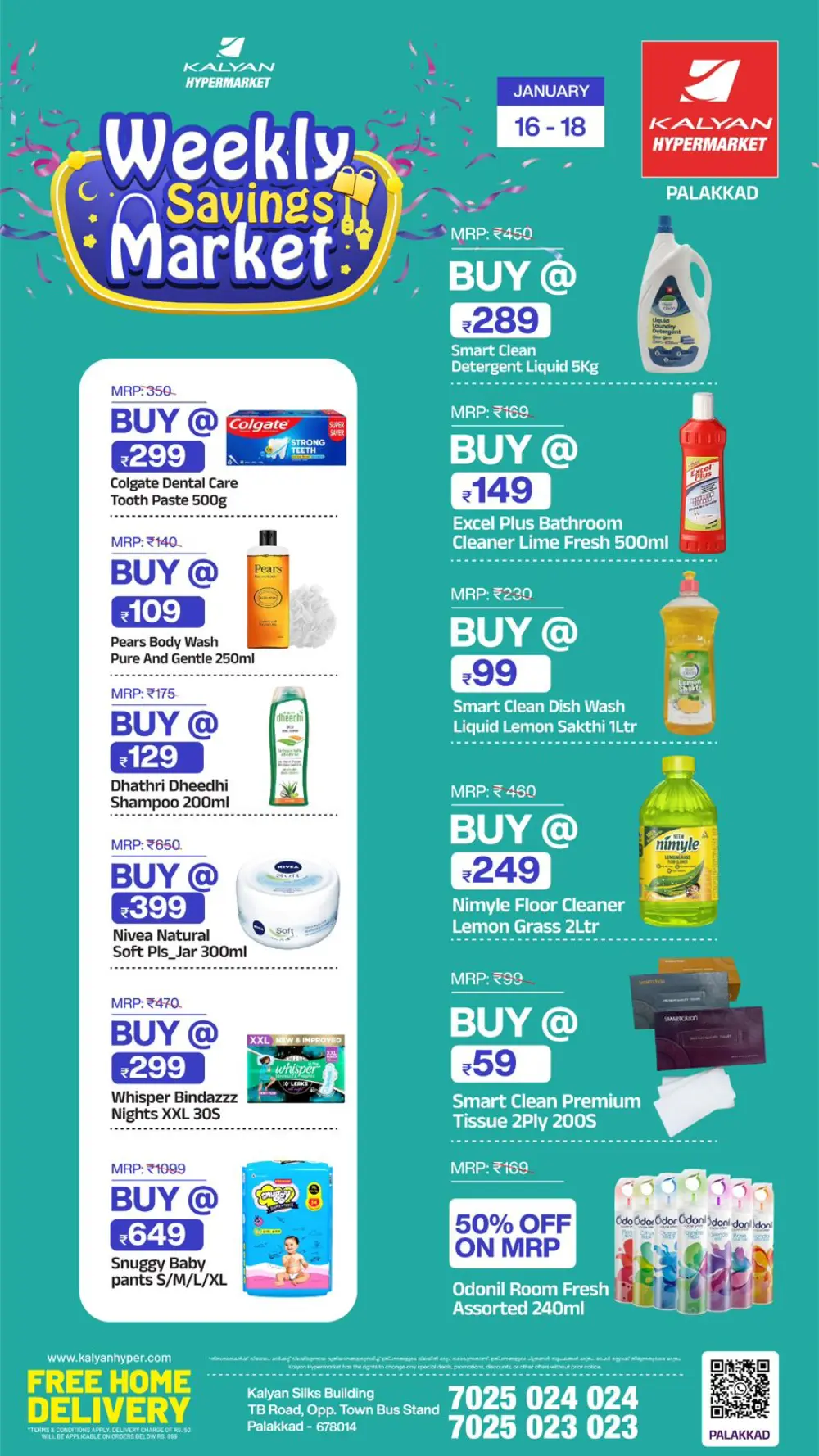 Weekly saving market