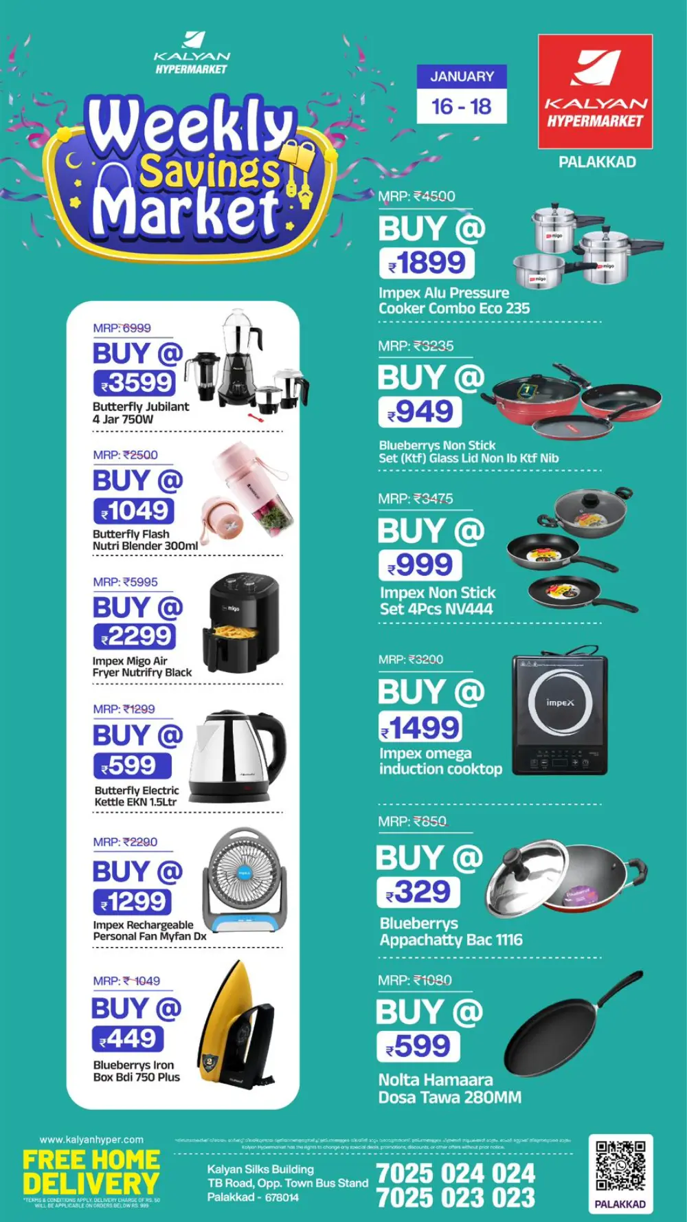 Weekly saving market