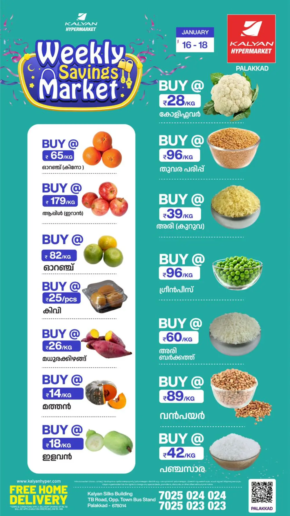 Weekly saving market