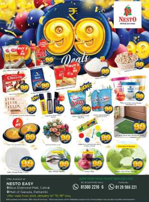 Unbeatable 99 Deals on Groceries & Essentials In Nesto Hypermarket Palakkad