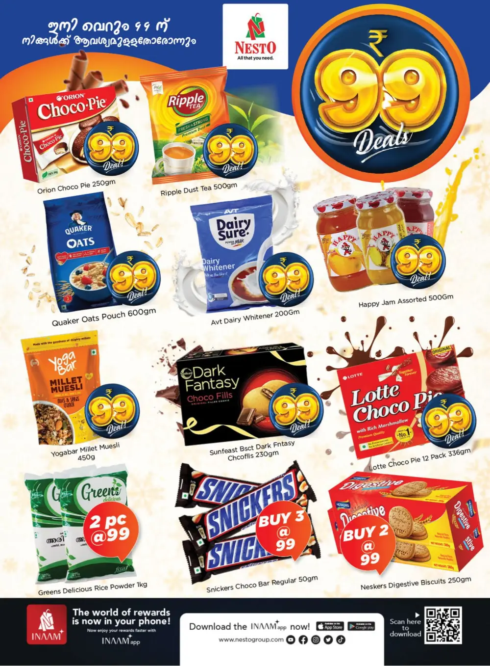 Unbeatable 99 Deals on Groceries & Essentials