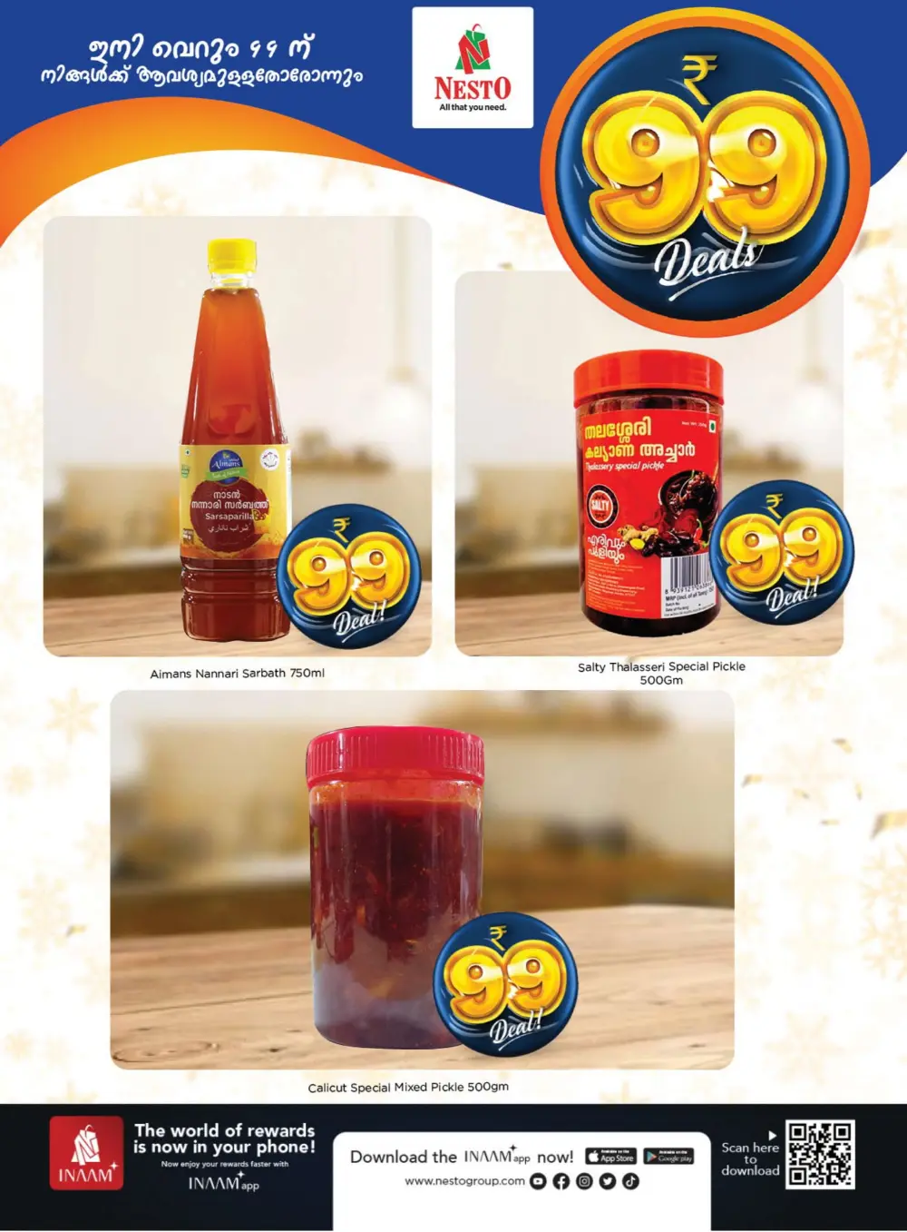 Unbeatable 99 Deals on Groceries & Essentials