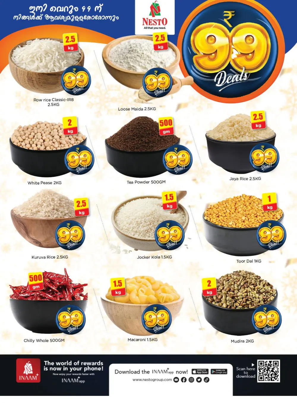 Unbeatable 99 Deals on Groceries & Essentials