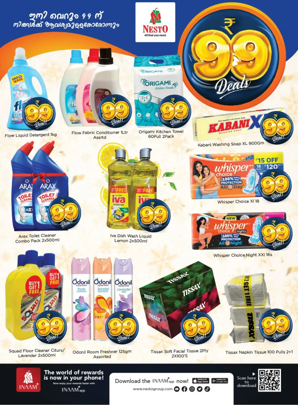 Unbeatable 99 Deals on Groceries & Essentials
