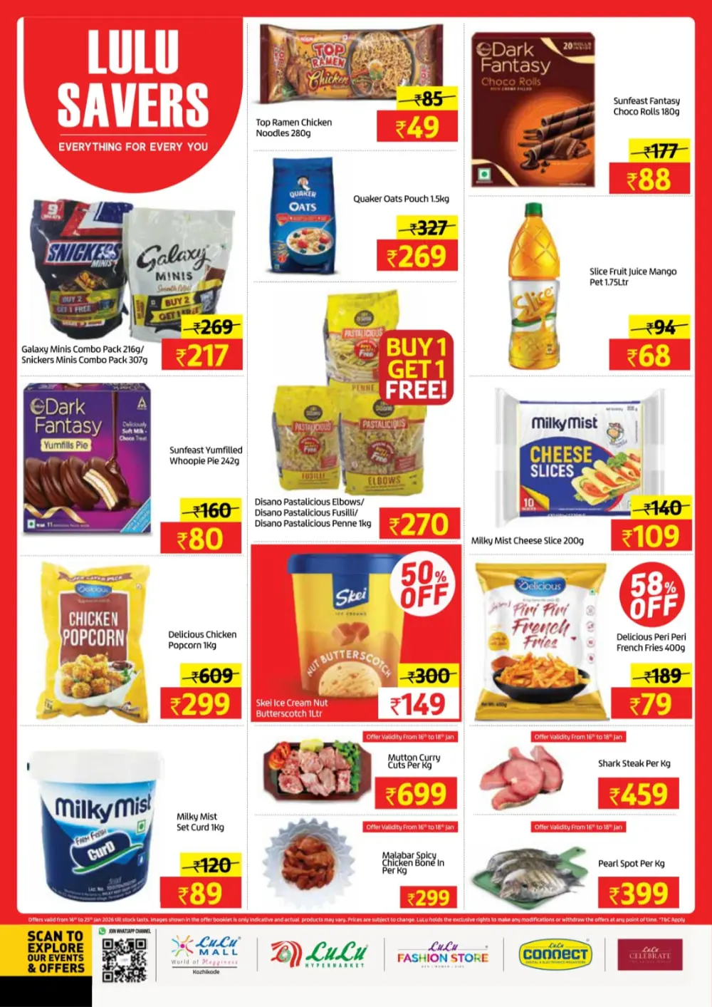 Lulu Savers on Electronics & Groceries