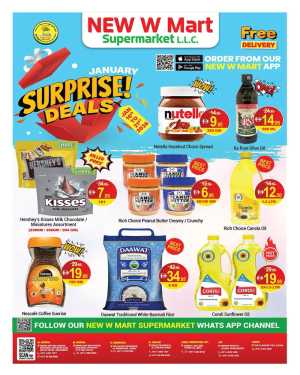 Surprise deal In New W Mart Dubai