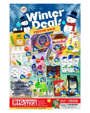 Winter deals In BIG mart Dubai