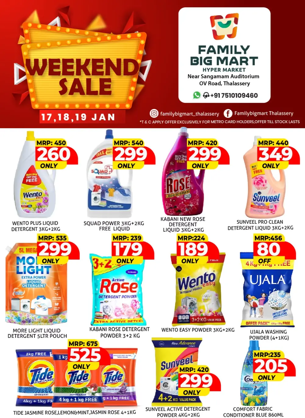 weekend sale