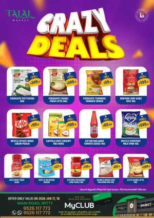 Crazy deals In TALAL Market Kannur