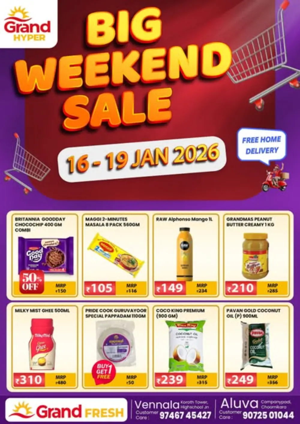 Big weekend sale