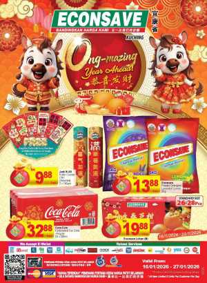 Chinese New Year Sale In Econsave Sarawak