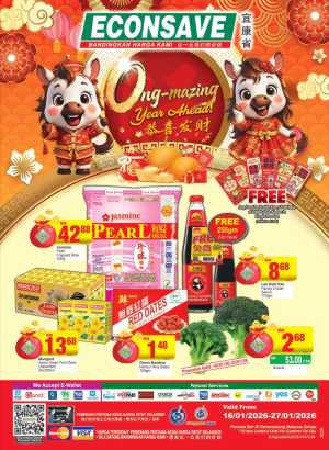 Chinese New Year Grocery & Household Deals In Econsave Kuala Lumpur,Labuan,Putrajaya,Johor,Kedah,Kelantan,Malacca,Negeri Sembilan,Pahang,Penang,Perak,Perlis,Selangor,Terengganu