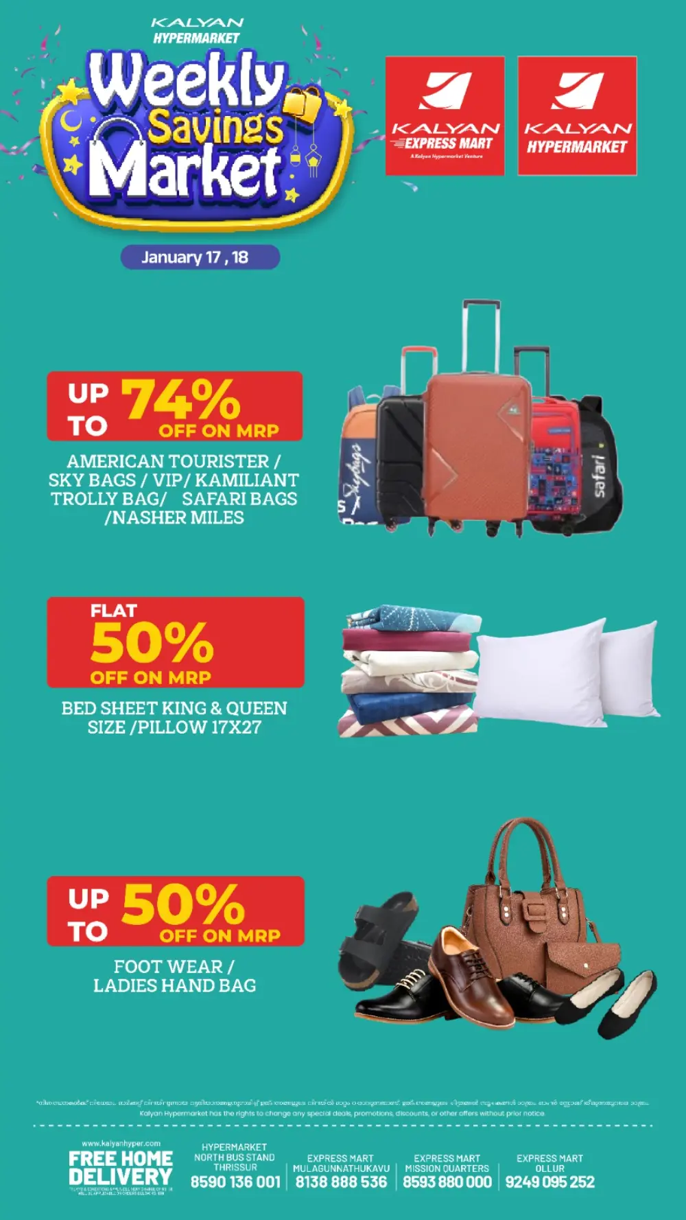 Weekly saving market