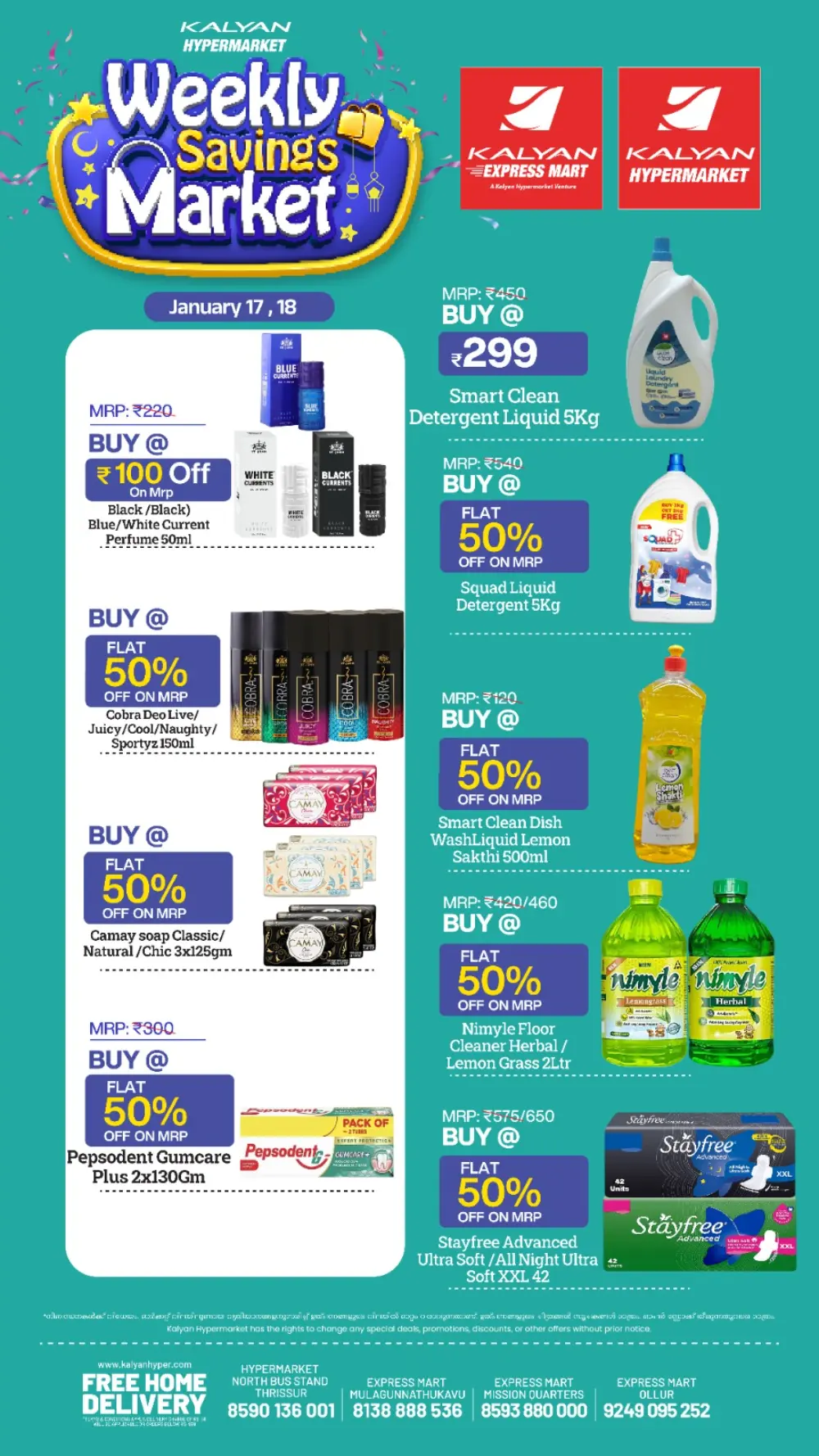 Weekly saving market