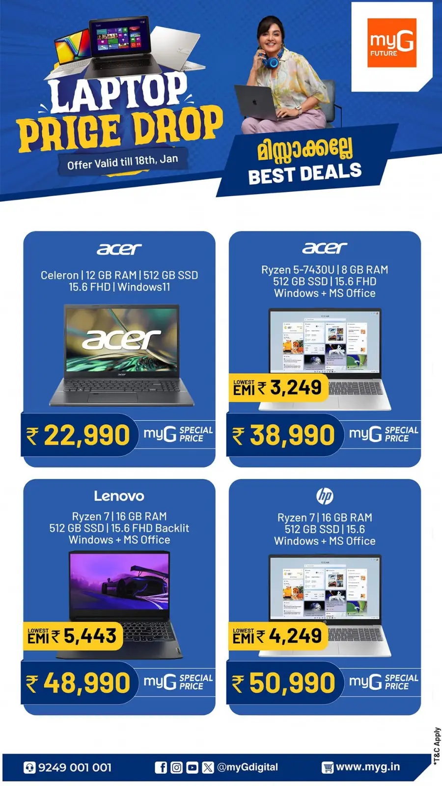 Laptops Price Drop