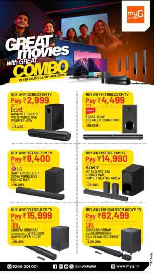 Great Combo Offer In myG Future Ernakulam,Calicut,Malappuram,Kannur,Trivandrum,Kasaragod,Thrissur,Wayanad,Palakkad,Kollam,Idukki,Alappuzha,Kottayam,Pathanamthitta