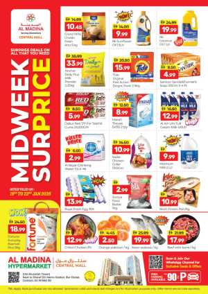 Midweek surprice In Al Madina Hypermarket Dubai