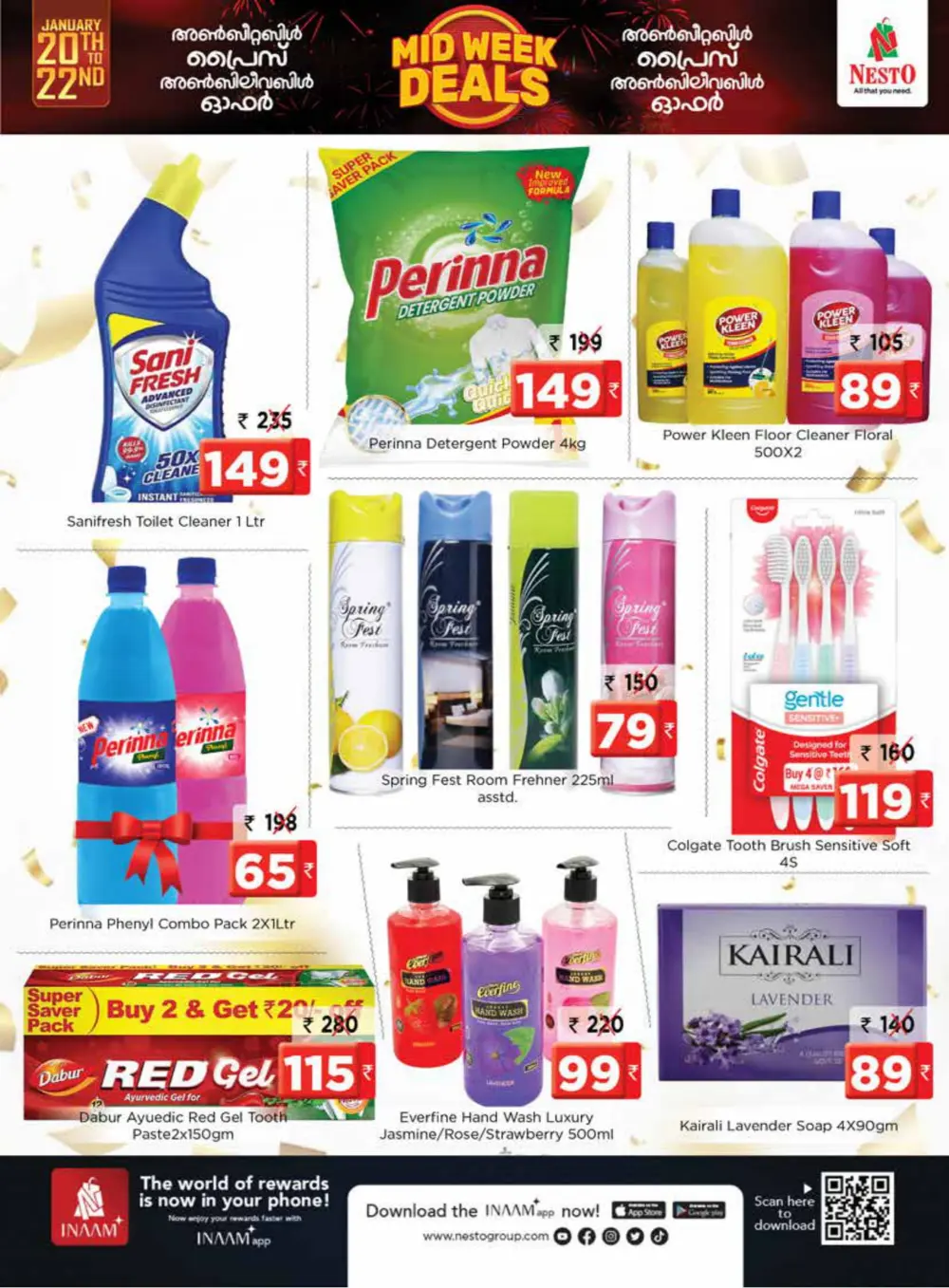midweek deals