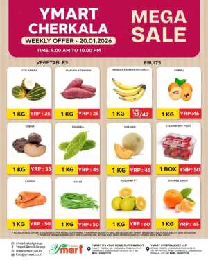 Mega sale In Y Mart Hypermarket Kasaragod