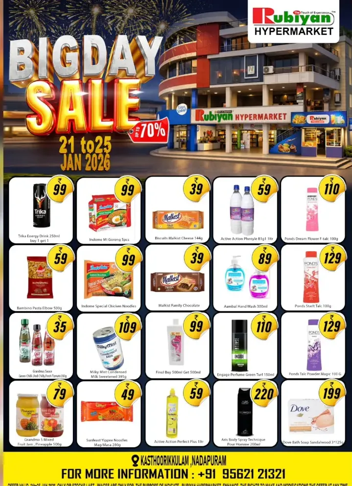 Big day sale