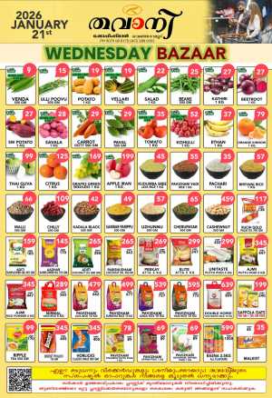 Wednesday Bazar In Thawany Shopping Mall Trivandrum