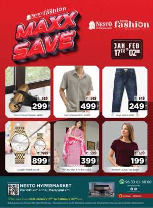 Maxx save In Nesto Hypermarket Malappuram
