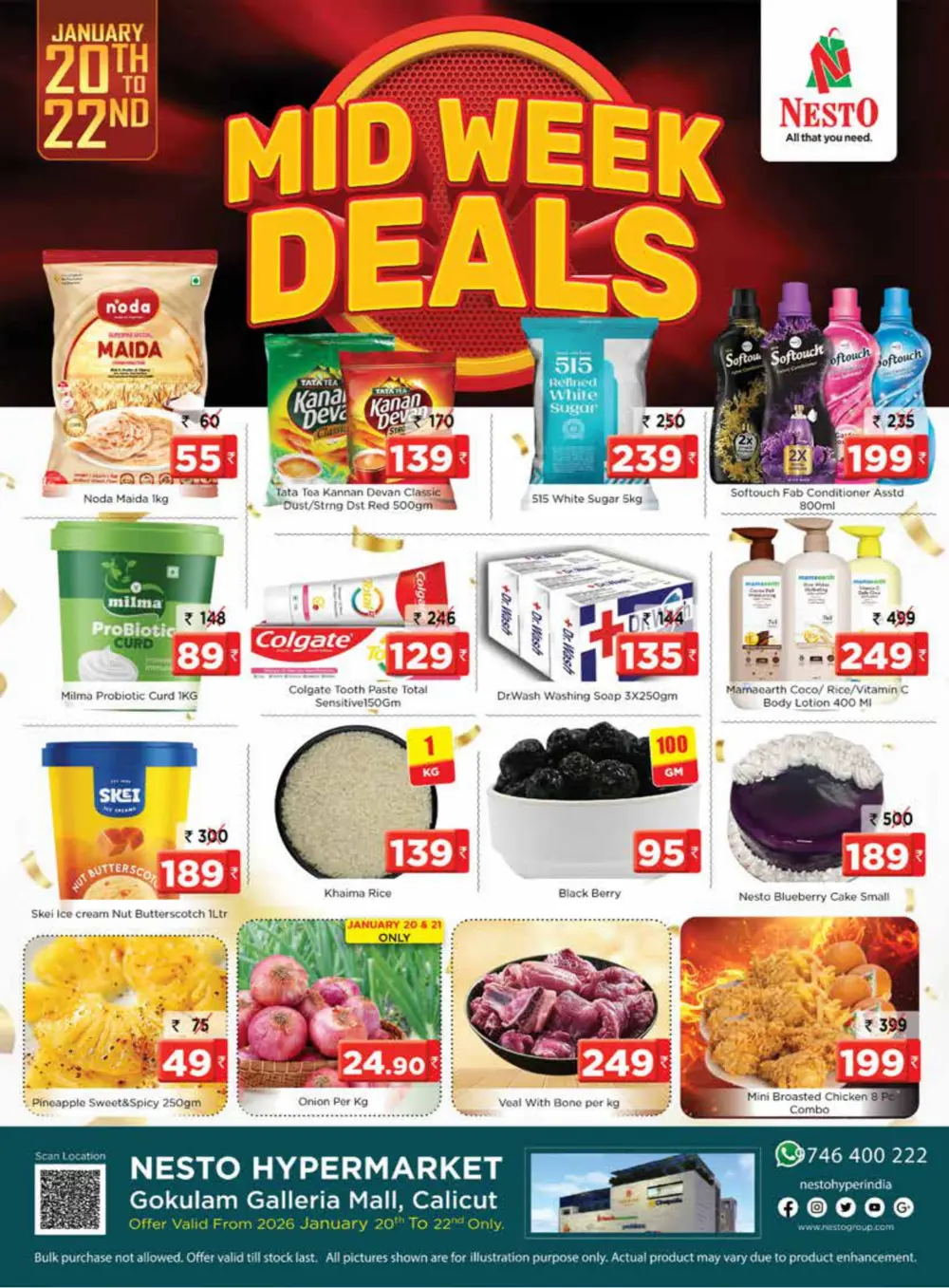 Midweek deals