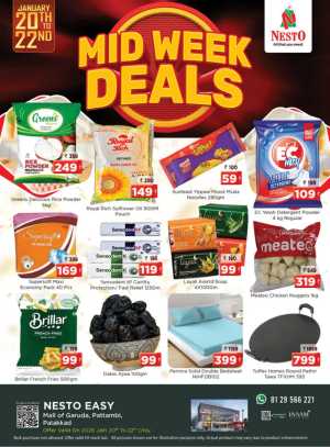 Midweek deals In Nesto Hypermarket Palakkad