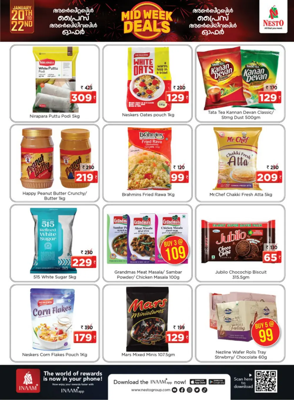 Midweek deals