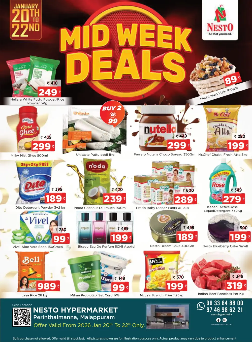 Midweek deals